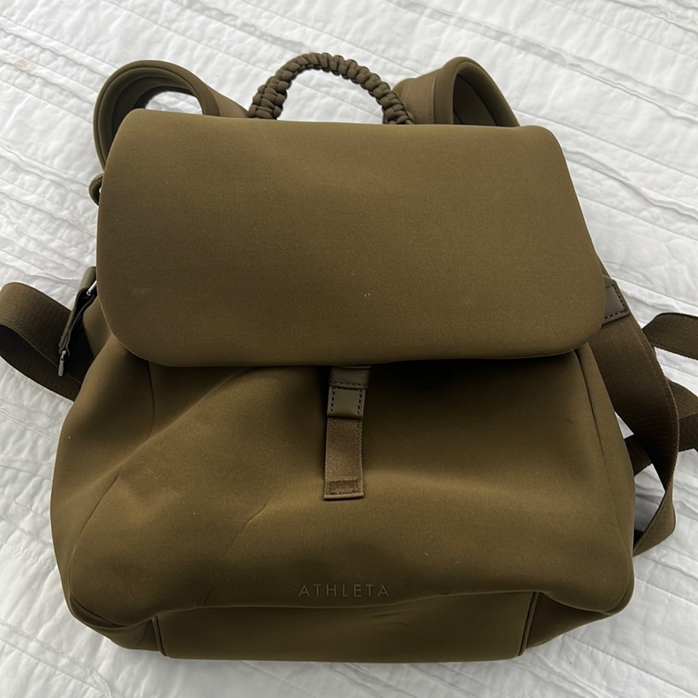 Athleta neoprene back pack